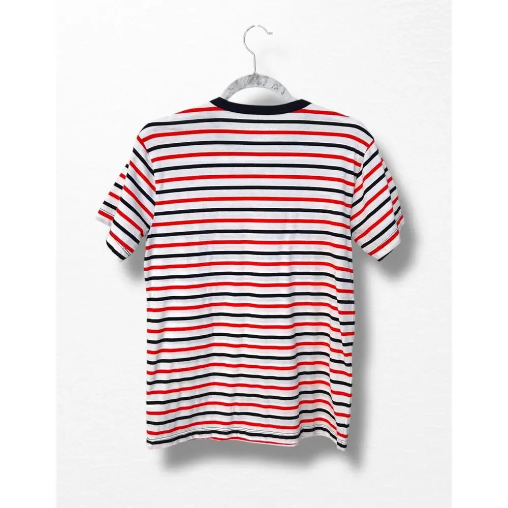 Crewcuts Nautical Striped Pocket Tee, Size 14
